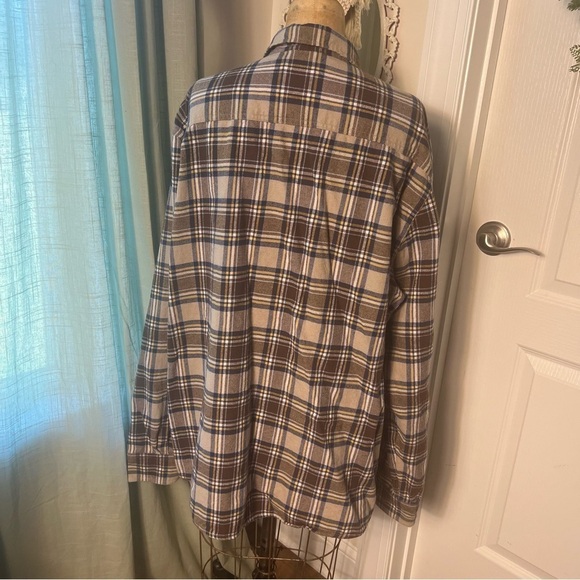 Weatherproof Vintage 100% cotton flannel shirt, men’s XXL - Picture 5 of 7